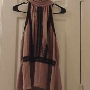 7th Avenue Design Studio New York & Company Blouse, XL, Sunset